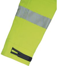 Pánská softshellová bunda HI-VIS SHELDON HV Cerva žlutá