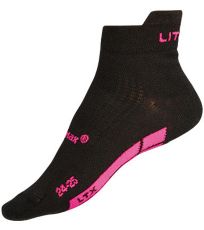 Sportovní ponožky CoolMax 9A015 LITEX reflexně růžová