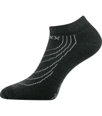 Unisex sportovní ponožky - 3 páry Rex 02 Voxx tmavě šedá