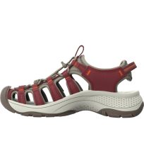 Dámské sportovní outdoorové sandály ASTORIA WEST SANDAL WOMEN KEEN merlot/scarlet ibis