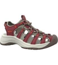 Dámské sportovní outdoorové sandály ASTORIA WEST SANDAL WOMEN KEEN merlot/scarlet ibis