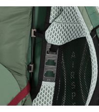 Dámský outdoorový batoh AURA AG LT 65 OSPREY koseret/darjeeling spring gren