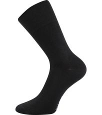 Unisex ponožky s volným lemem - 1 pár Diagram Lonka černá