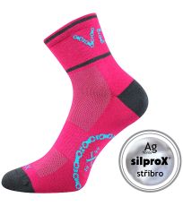 Unisex sportovní ponožky Slavix Voxx magenta